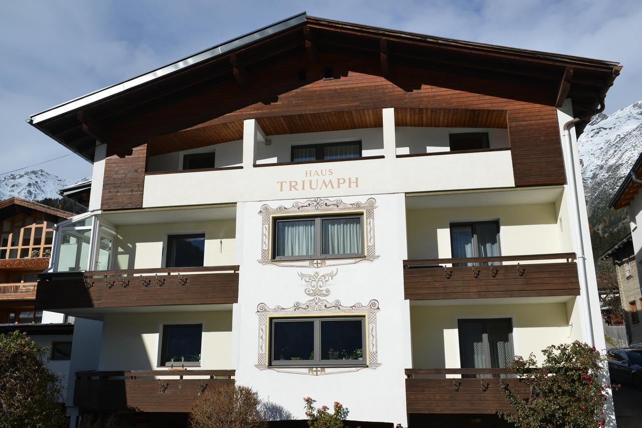 Haus Triumph Apartment Pettneu am Arlberg Exterior foto